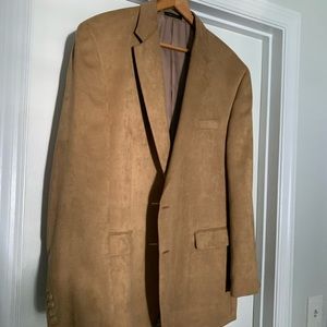 NWOT Suede Sports Coat